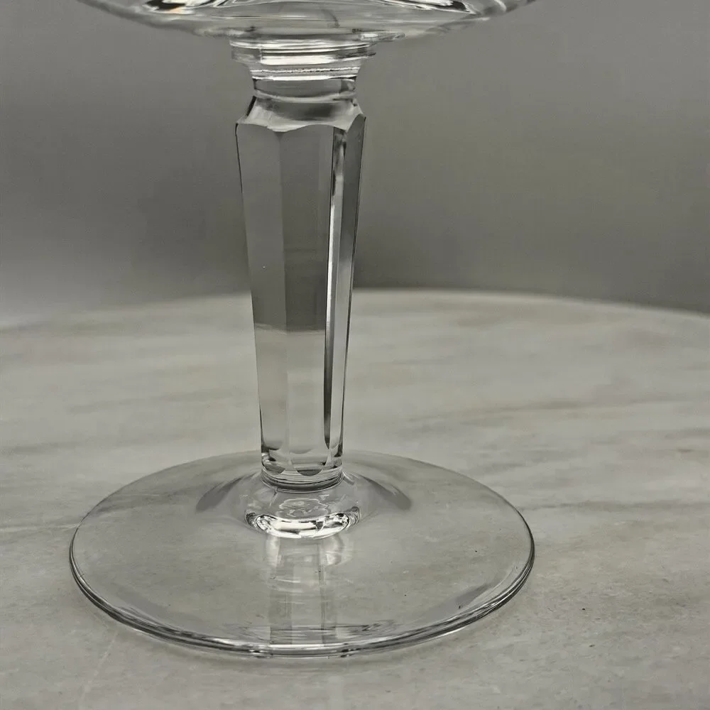 Vintage Lenox Autumn Champagne Tall Sherbet Glass Gold Rim Etched 1975-76
